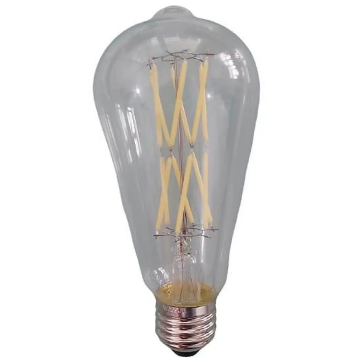 LED Filament Λάμπα Αβοκάντο ST64 E27 230V 12W ψυχρό λευκό