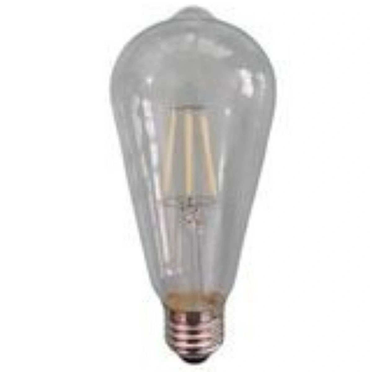 LED Filament Λάμπα Αβοκάντο ST64 E27 230V 6W Ψυχρό λευκό