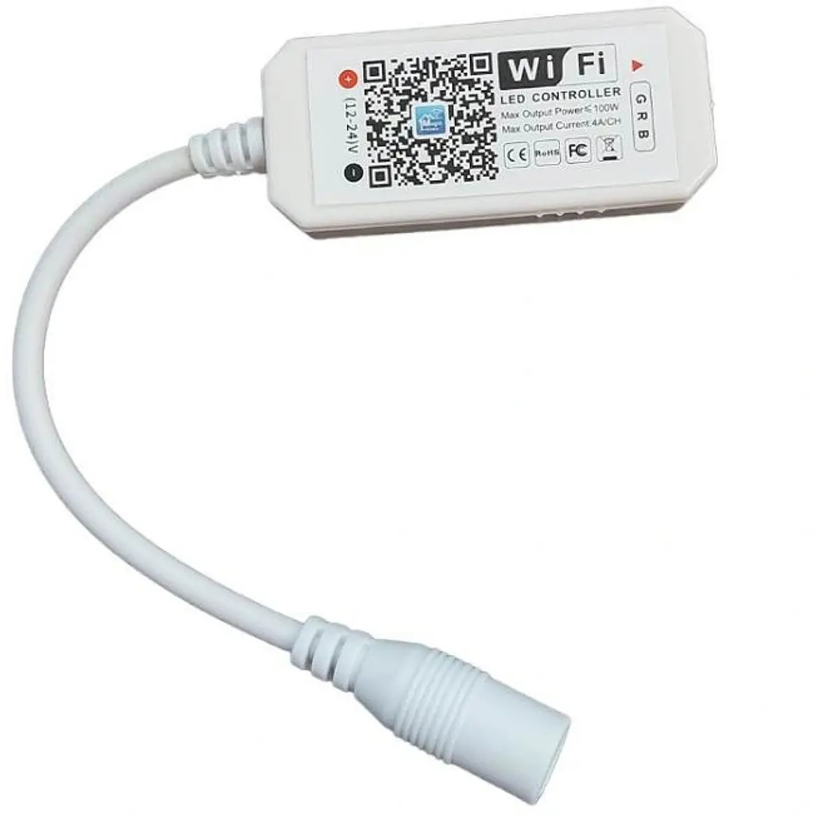 Ασύρματο Wifi controller για RGB ταινίες 12A DC 5-24V