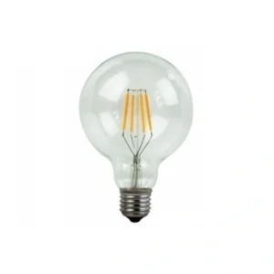 LED λαμπτήρας G95 E27 4W Θερμό Filament G95
