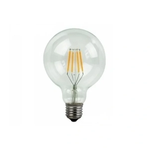 LED λαμπτήρας G95 E27 4W Θερμό Filament G95