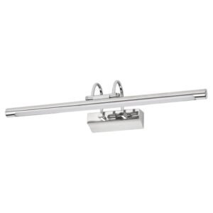 LED φωτιστικό απλίκα μπάνιου 10W Lineo 1 σε ασημί χρώμα