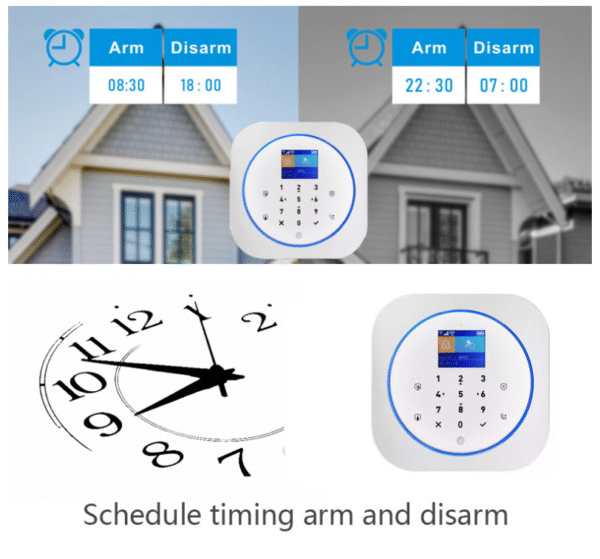 Ασύρματος συναγερμός wifi Smart Home Alarm Security System WiFi ,GSM, Tuya smart με app για κινητό - Image 12