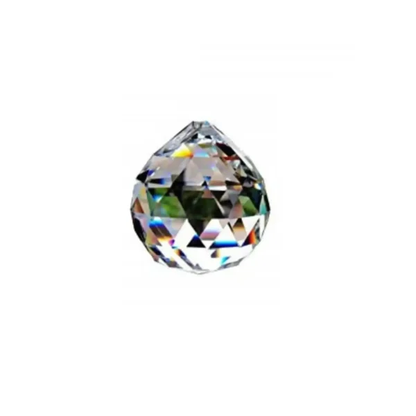 Διαφανής Κρύσταλλο Κ9 σε σχήμα μπάλας Φ 40mm C-BALL