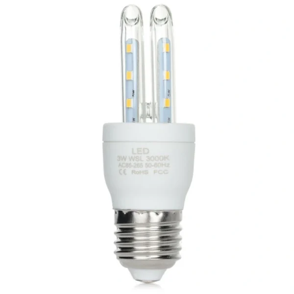 Λάμπα Οικονομίας LED E27 3W Θερμό