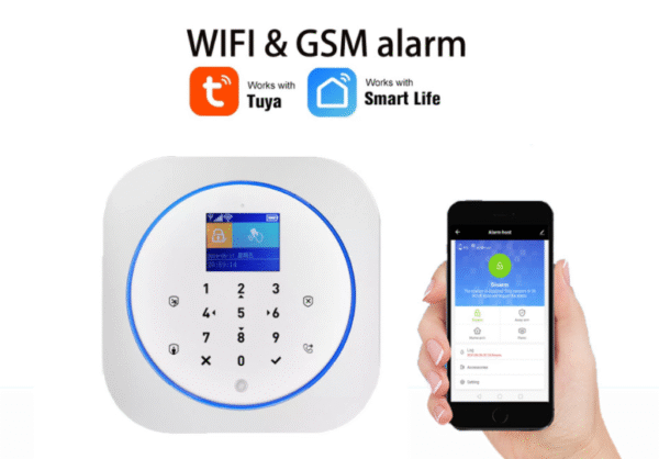 Ασύρματος συναγερμός wifi Smart Home Alarm Security System WiFi ,GSM, Tuya smart με app για κινητό - Image 5