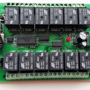 Ασύρματος δέκτης 12 εντολών 12Volt 12 κανάλια