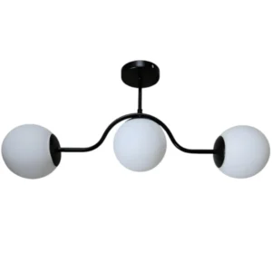 Κρεμαστό φωτιστικό οροφής με 3 μπάλες και λάμπα g9 serenity 71