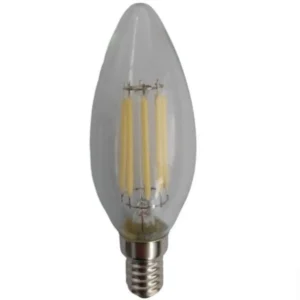 Λαμπτήρας LED E14 C35 8W ΘΕΡΜΟ χρώμα, led Filament, κερί