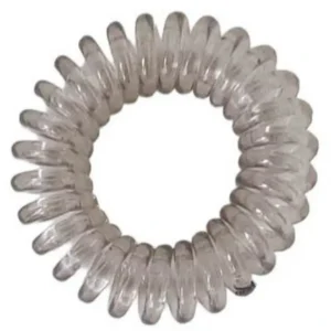 Λαστιχάκι μαλλιών 1 τεμάχιο Λευκό διάφανο