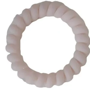 Λαστιχάκι μαλλιών 1 τεμάχιο απαλό ροζ