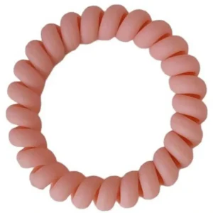 Λαστιχάκι μαλλιών 1 τμχ σκούρο ροζ (σομόν)