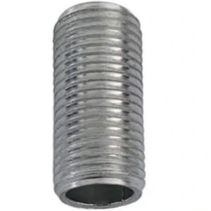 Μαστός / Νίπελ Μεταλλικός Ολόπασος Σωλήνας μήκος 20mm Φ10χιλ.