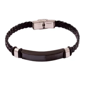 Μοντέρνο ανδρικό βραχιόλι από ανοξείδωτο μέταλλο stainless steel AST8