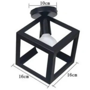 Φωτιστικό οροφής - Πλαφονιέρα σε σχήμα κύβου