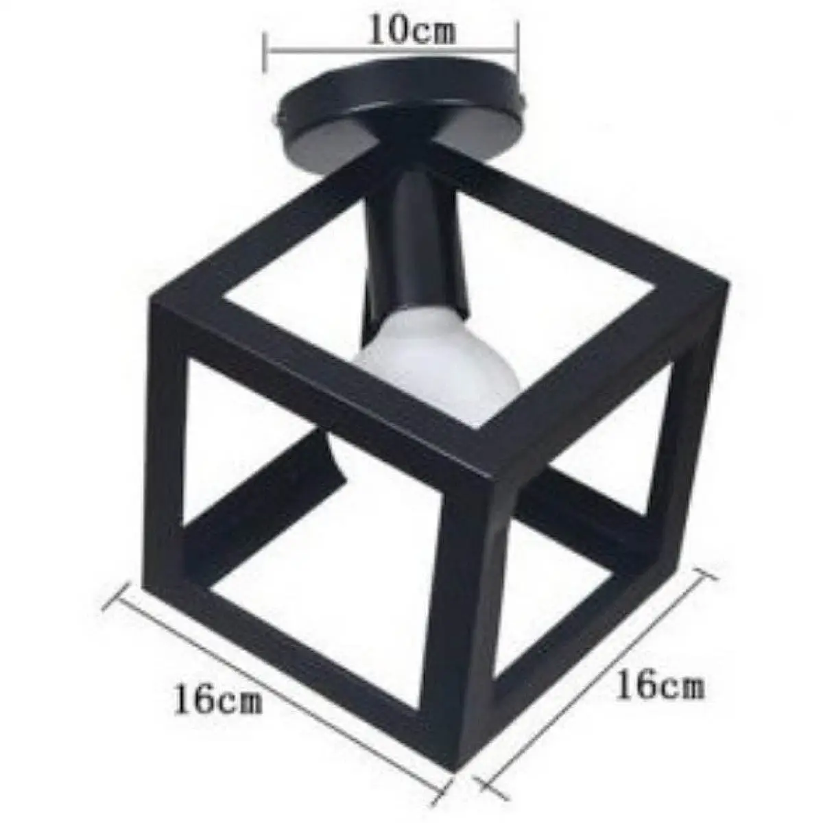 Φωτιστικό οροφής - Πλαφονιέρα σε σχήμα κύβου