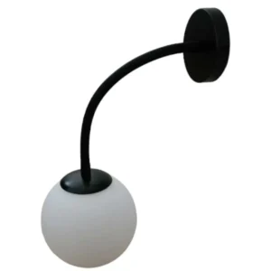 Φωτιστικό τοίχου - απλίκα Serenity 39 με 1 λάμπα G9 σε μαύρο χρώμα