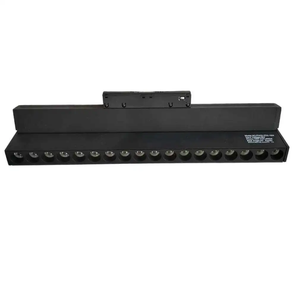 Γραμμικό Φωτιστικό Μαγνητικής Ράγας Χωνευτό πτυσσόμενο LED 18W 48V