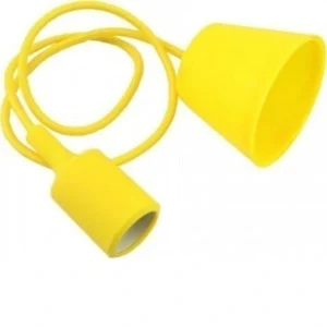 Κρεμαστό φωτιστικό οροφής E27 κίτρινο