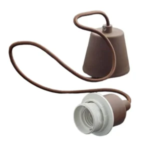 Κρεμαστό φωτιστικό οροφής Καφέ βιδωτό E27 C10