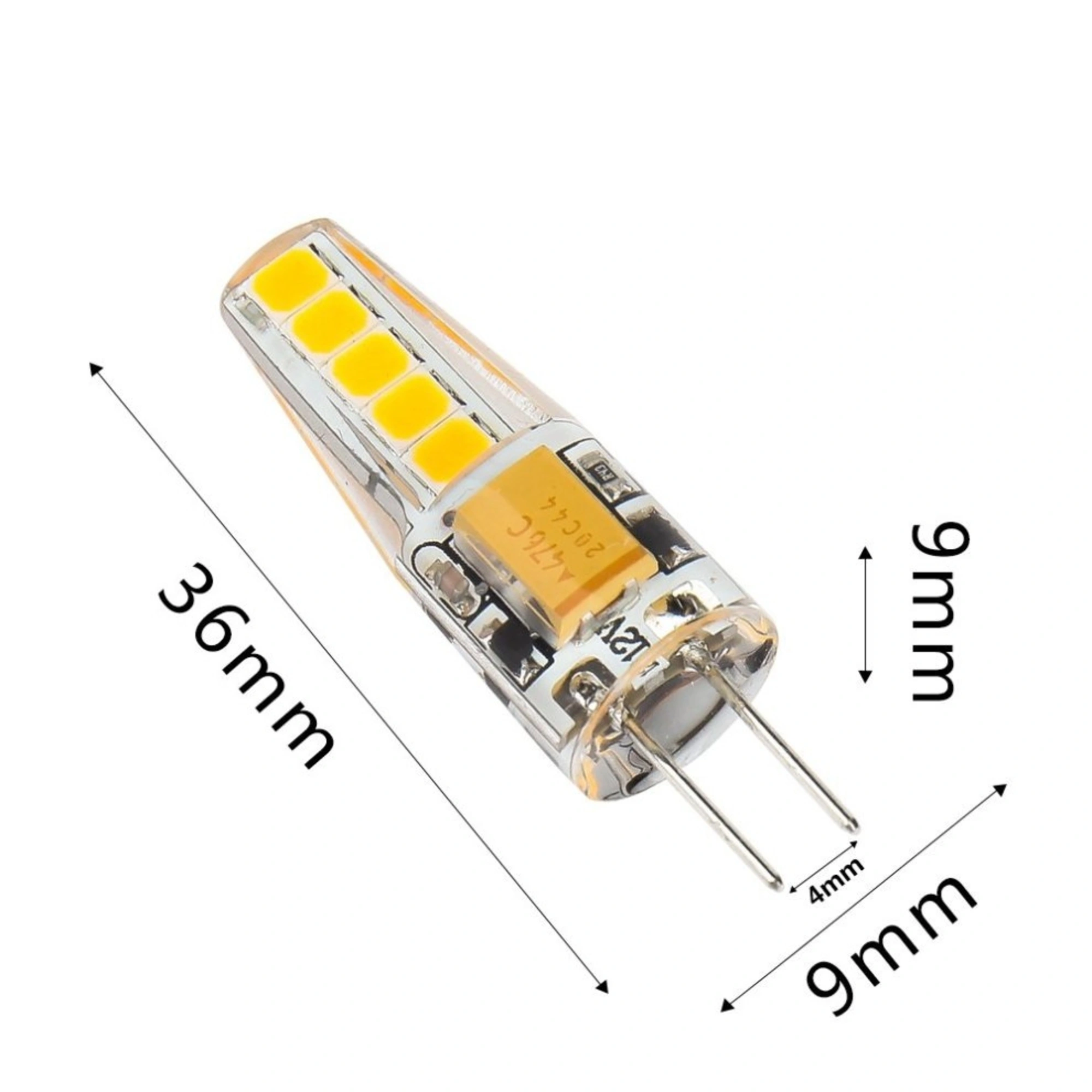 Λαμπτήρας LED G4 AC/DC 12V 3W Ψυχρό