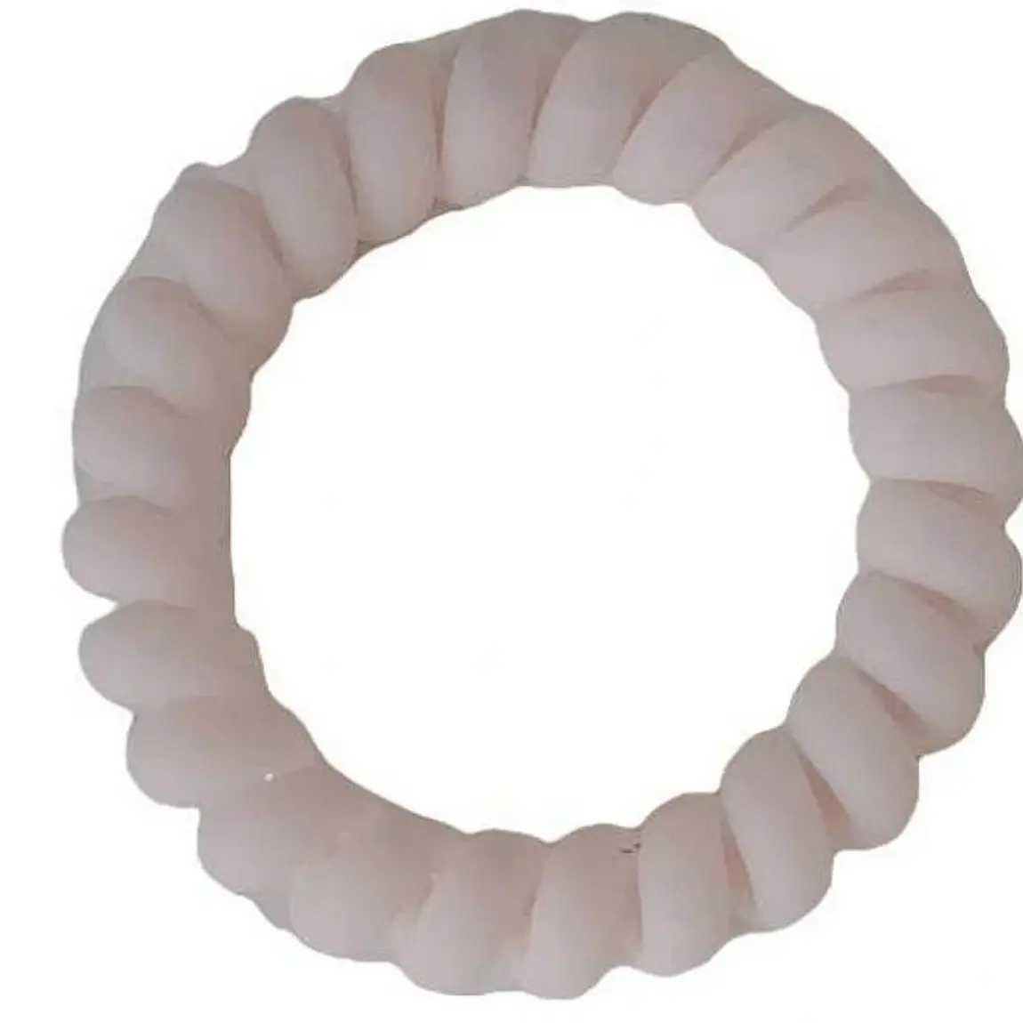 Λαστιχάκι μαλλιών 1 τεμάχιο απαλό ροζ