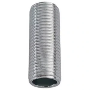 Μαστός / Νίπελ Μεταλλικός Ολόπασος Σωλήνας μήκος 25mm Φ10χιλ.