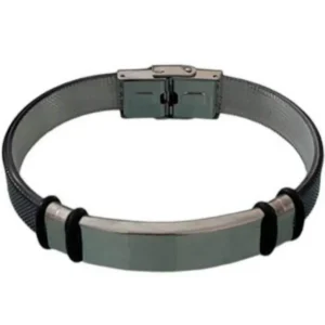 Μοντέρνο ανδρικό βραχιόλι από ανοξείδωτο μέταλλο stainless steel AST19