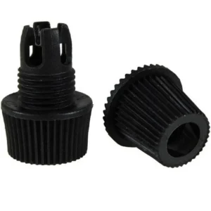 Στυπιοθλίπτης Στήριγμα Καλωδίου για Ροζέτα Μαύρος