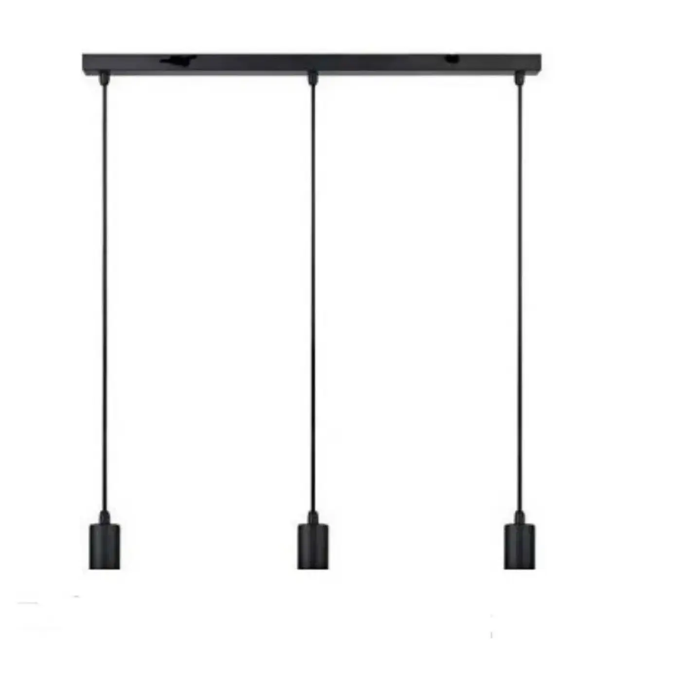 Φωτιστικό κρεμαστό οροφής τριπλό (με 3 καλώδια) E27 R80 SIMPLIA6